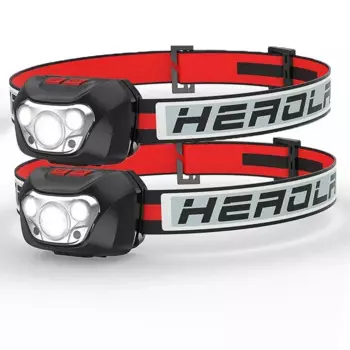 Налобный фонарь POCKETMAN XPG+LED красный