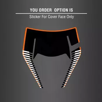 Налобный фонарь с наклейкой для KTM, SX, F, EXC, XCF, SMR, 2017, 2018, 2019, мотоцикл, Dirt Bike, MX, эндуро, Supermoto