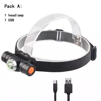 Налобный фонарь TOPCOM L2 черный