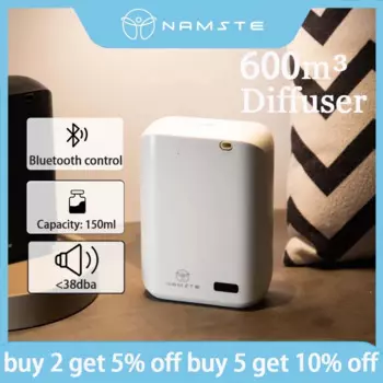 NAMSTE 550 м3 Bluetooth домашний освежитель воздуха для духов, новый электрический ароматический оазис, незаменимый, небольшая емкость, настенный, 150 мл