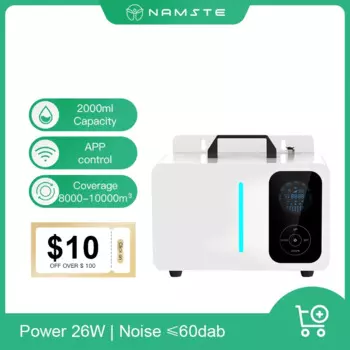 NAMSTE Smart App Control, диффузор для коллекции отелей, HVAC, разделенный диффузор для эфирного масла, покрытие до 28800 кв. футов/8000м3