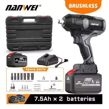 NANWEI 600N беспроводной аккумуляторный гайковерт