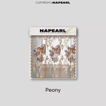 NAPEARL однотонные жаккардовые шторы из полиэстера
