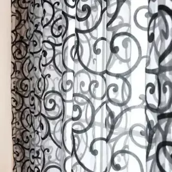 NAPEARL просвечивающая штора из полиэстера