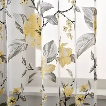 NAPEARL Тюлевые занавески Фиолетовые