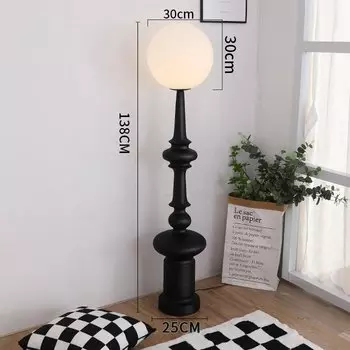 Напольная лампа LASHA черная