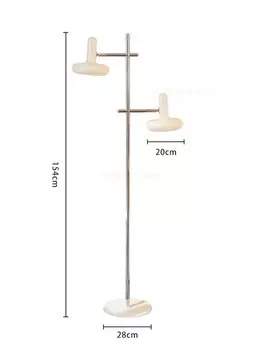 Напольная лампа Lava Ball кремовая