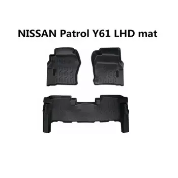 Напольный коврик для Nissan патруль Y61, водонепроницаемый коврик под заказ для любых погодных условий, совместим с патрулем Y61