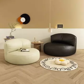 Наполовину лунный ленивый диван, одиночное кресло для ленивых, арендный диван для маленькой квартиры, можно лежать и спать на балконе, скандинавские мешочки, диваны, мебель