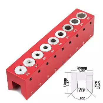 Направляющая для сверления KPXIN 2/3/4/5/6/7/8/9/10 мм