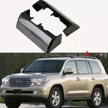 Направляющие багажника на крышу, багажник на среднюю крышу, защитный чехол для Toyota Land Cruiser 200 LC200 FJ200 2008-2019