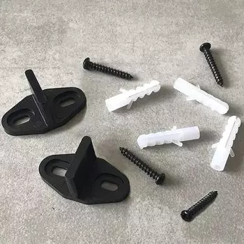 Направляющие для раздвижных дверей ZJMZYM черные