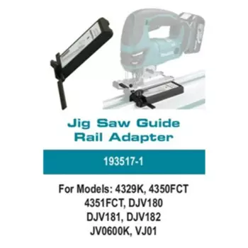Направляющий адаптер Makita 193517-1 для джиг-пил DJV180 DJV181 DJV182 4350 4351FCT 4329K VJ01 JV0600K