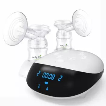 напрямую с фабрики, интеллектуальный двигатель с двойным управлением, удобный двойной электрический автоматический молокоотсос без BPA, автоматический молокоотсос