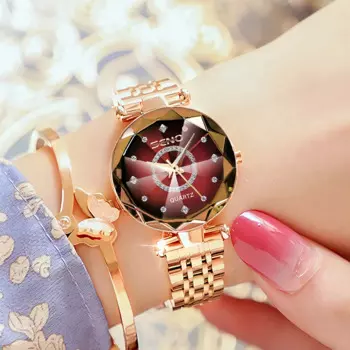 Наручные часы с бриллиантами для женщин, роскошные брендовые элегантные женские часы со стразами, золотые часы, relogio feminino XFCS