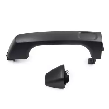 Наружная дверная ручка для 06-10 Hummer H3, черная/хромированная, серебристая, передняя, задняя, левая, правая, 15296933, 15794314, 25832249, 15932907