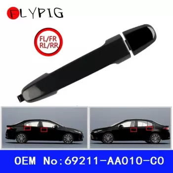 Наружная дверная ручка передняя левая правая задняя левая правая для Toyota Corolla Matrix Camry Yaris RAV4 Pontiac Vibe 69211AA020C0 81309