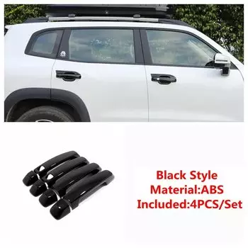 Наружная дверная ручка, защита для ручной застежки, декоративная крышка для чаши, накладка для Haval Dargo 2021 2022, автомобильные аксессуары