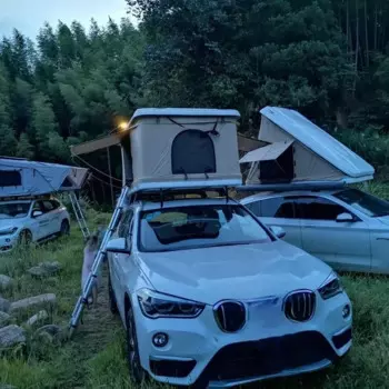 Наружная палатка на крышу автомобиля