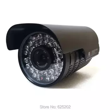 Наружная водонепроницаемая цилиндрическая камера видеонаблюдения IP67 черного цвета AHD 720P