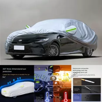 Наружная защита для Toyota CAMRY fit, полные автомобильные Чехлы, снежный чехол, Солнцезащитный водонепроницаемый пыленепроницаемый внешний защитный чехол для автомобиля