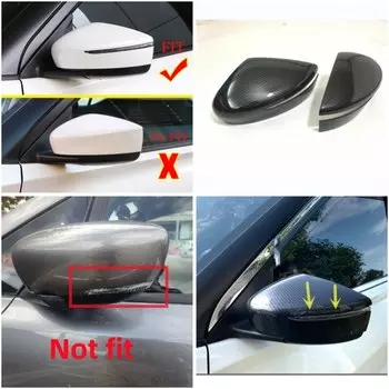 Наружные аксессуары для Nissan Sunny Lannia Leaf ZE1 Kicks 2018 -2022, колпачки для зеркал заднего вида, защитная крышка, отделка