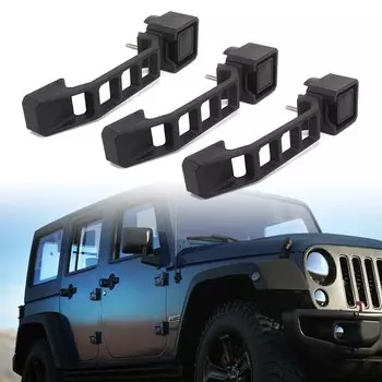 Наружные дверные ручки для Jeep Wrangler JK 2007-2009 2010 2011 2012 2013 2014 2016 2017 комплект 3 шт./5 шт.