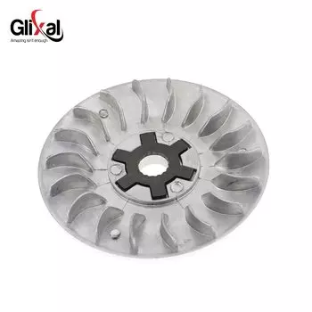 Наружный шкив переднего вариатора для скутеров Yamaha 2T Jog 50, Nitro 50, Aerox 50 Minarelli 1E40QMB (ТЮНИНГ, d-13mm), Glixal
