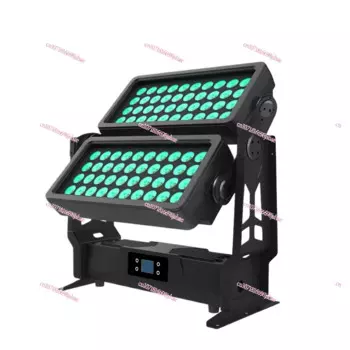 Наружный водонепроницаемый IP65 80 шт. 20 Вт RGBW 4в1 аккумуляторный светодиодный городской цветной светильник для архитектурного освещения