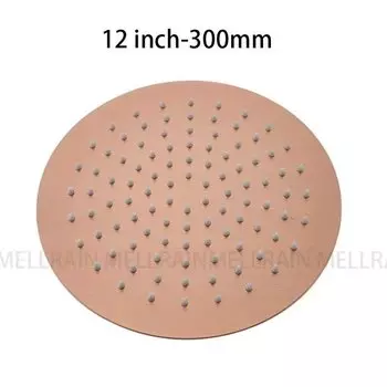 Насадка для душа с дождевой насадкой из матового розового золота, нержавеющая сталь, ультратонкая насадка для душа под давлением, розовое золото, серое, матовое золото