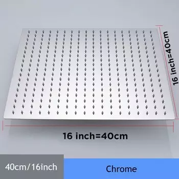 Насадка для душа Wanmivezlo 16 дюймов нержавеющая сталь