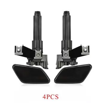 Насадка для омывателя передних фар автомобиля, распылительная крышка для очистки фар, крышка для Mitsubishi Outlander 2016 2017 2018 2019, неокрашенная