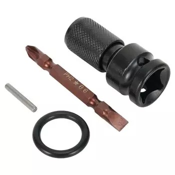 Насадка для отвертки PH2 SL с двойной головкой и шестигранным хвостовиком 1/4 'до 3/8 '', набор адаптеров для электрического ударного гайковерта