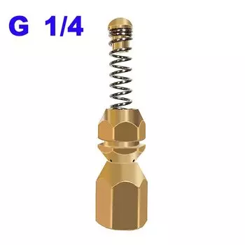 Насадка для шланга высокого давления, насадка для канализации, трубопровод для очистки, Мойка под давлением, шланг, адаптер для очистки труб, открытие засорения сточных вод