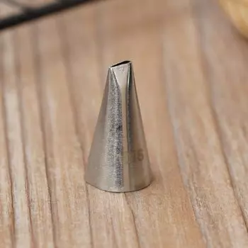 Кондитерская насадка #101S для создания лепестков розы, украшения, глазури, инструменты для выпечки и кондитерских изделий, формы для выпечки, небольшого размера