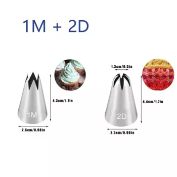 Насадки для глазирования BCMJHWT из нержавеющей стали
