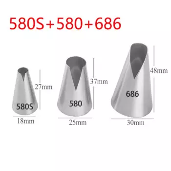 Насадки для глазури BCMJHWT из нержавеющей стали