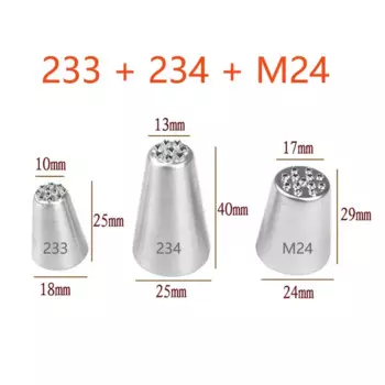 Насадки для глазури BCMJHWT из нержавеющей стали