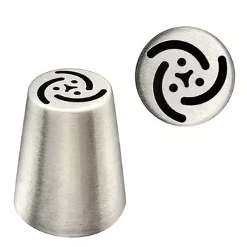 Насадки для глазури MEXQCH, цветок, нержавеющая сталь