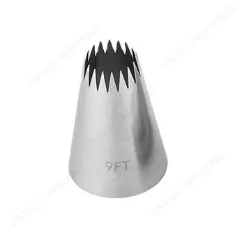 Насадки для глазури MOONBIFFY, нержавеющая сталь, 12 штук