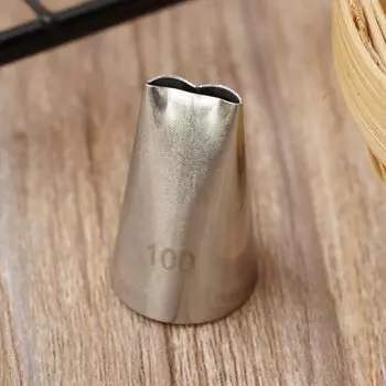 Насадки для глазури SwtHart из нержавеющей стали 100 шт