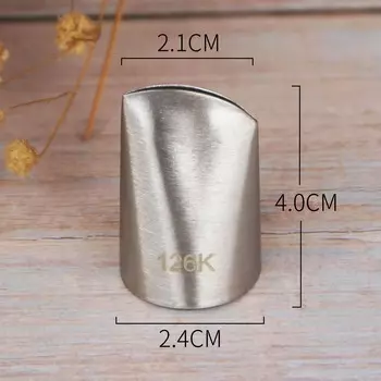 Насадки для глазури Vaenng лепестковые из нержавеющей стали