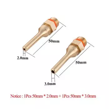 Насадки для клеевого пистолета LDKGJJS, медные, разные размеры
