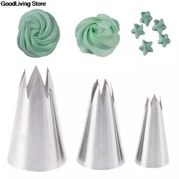 Насадки для крема ZTHOME, нержавеющая сталь