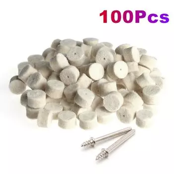 Насадки для шлифовального круга OOTDTY, шерстяные, 13 мм, 100 шт.