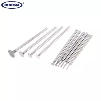 Насадки для шлифовки HUXUAN, алмазные, T-образные, 10 шт.