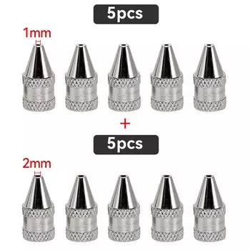Сменные насадки для паяльника HKAFEI 1мм/2мм, 10 шт