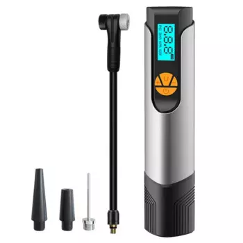 Насос автомобильный цифровой, 120 PSI, Вт, с USB-зарядкой
