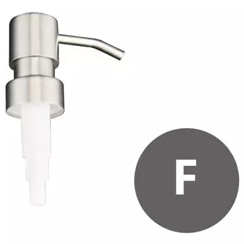 Насос для мыла VIBRATITE серебристый