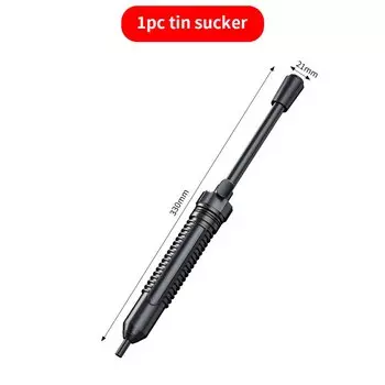 Насос для удаления олова LUXIANZI с пружиной отбоя, вакуумный насос для олова, сварочные инструменты для удаления олова